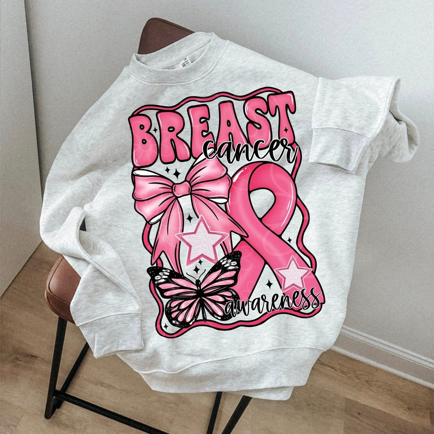 Breast Cancer Awareness Graphic Tee – Support & Advocacy Shirt – Unisex DTF Print – Kids & Adult Sizes