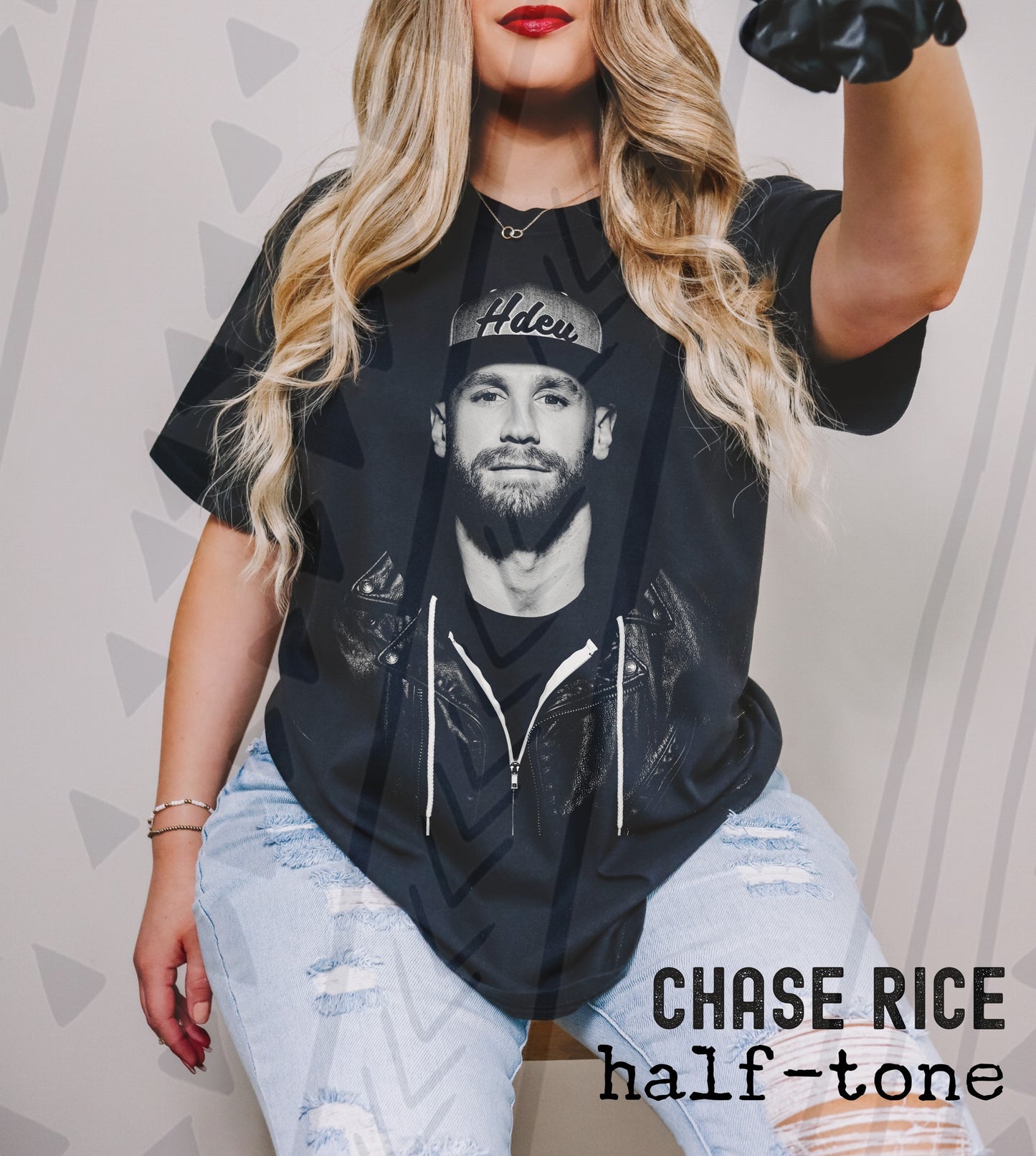 Chase Rice Halftone Graphic Tee | Country Star Vibes | Youth & Adult Sizes
