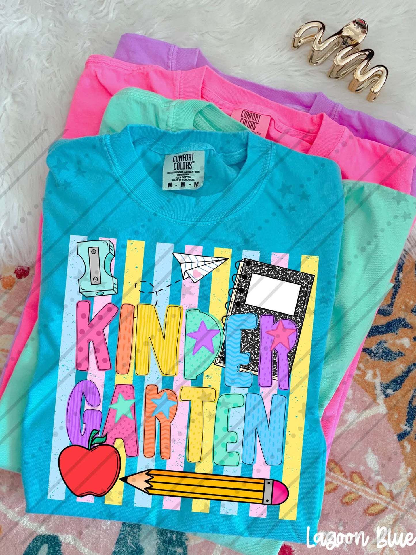 Kindergarten Back to School Shirt | First Day of Kindergarten Teacher & Student Tee