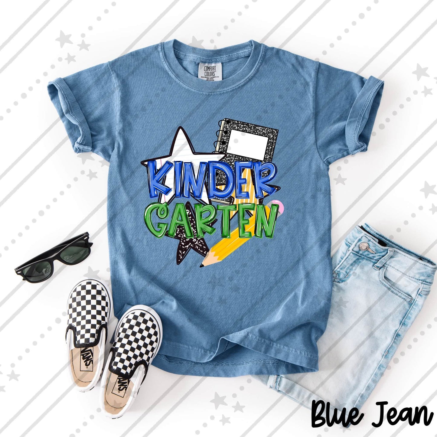Kindergarten Back to School Shirt | First Day of Kindergarten Teacher & Student Tee