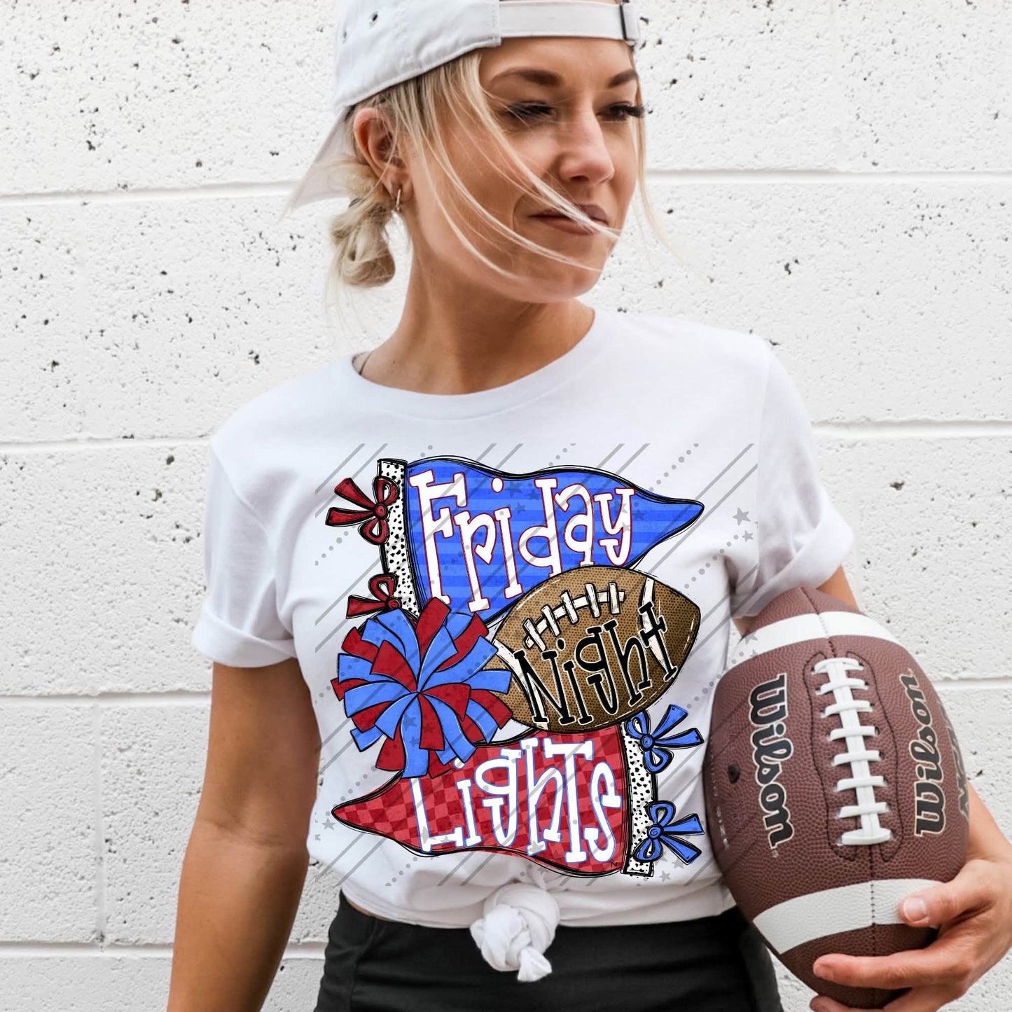 Friday Night Lights Shirt | Football Game Day Tee | School Spirit Shirt | Football Season Apparel | Stadium Nights