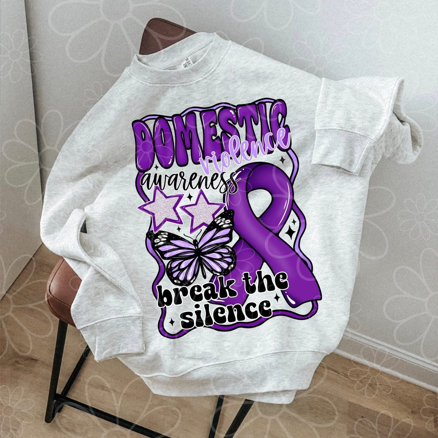 Domestic Violence Awareness Graphic Tee – Support & Advocacy Shirt – Unisex DTF Print – Kids & Adult Sizes
