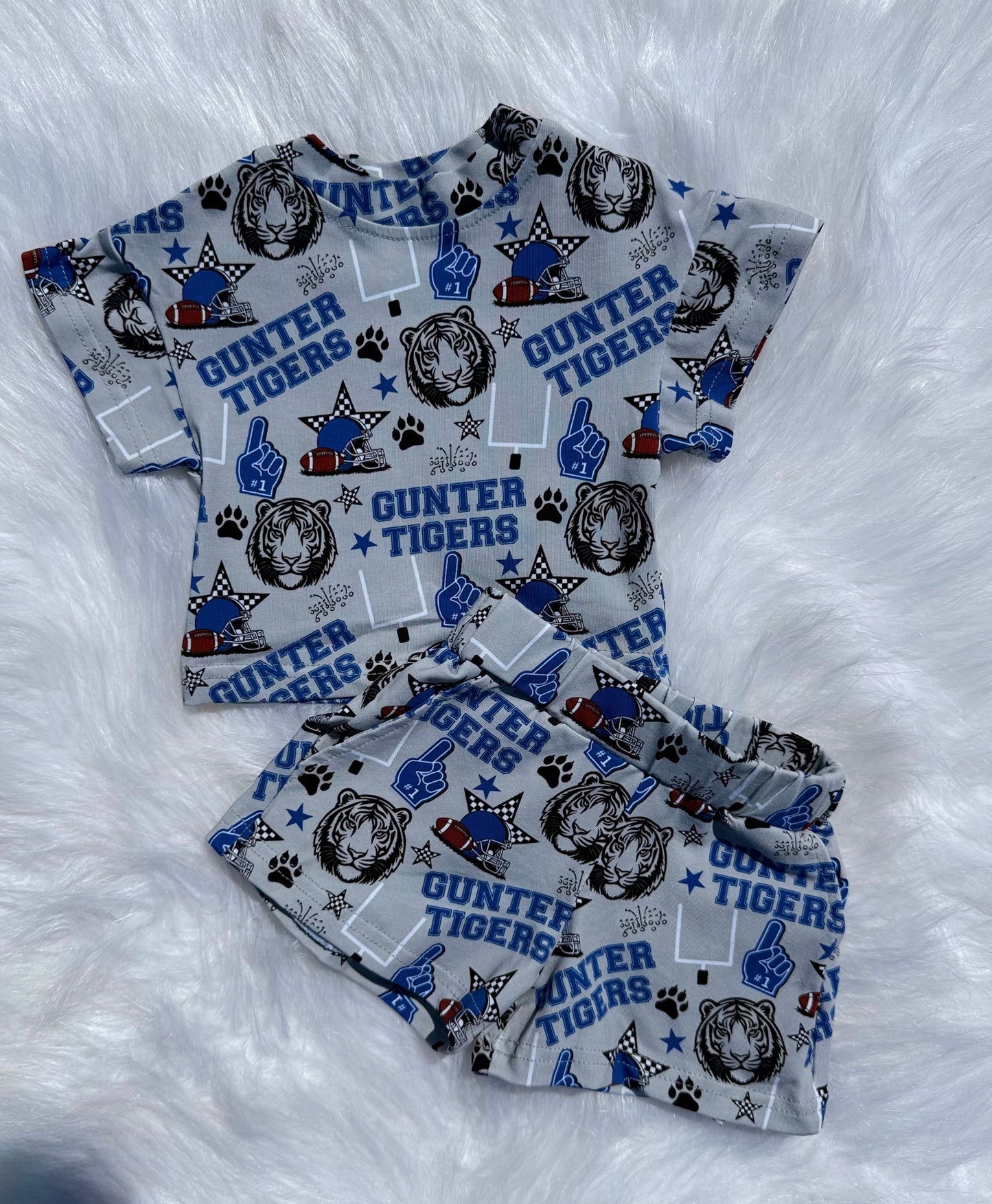Gunter Tigers Football Oversized S/S Set (FINAL SALE)