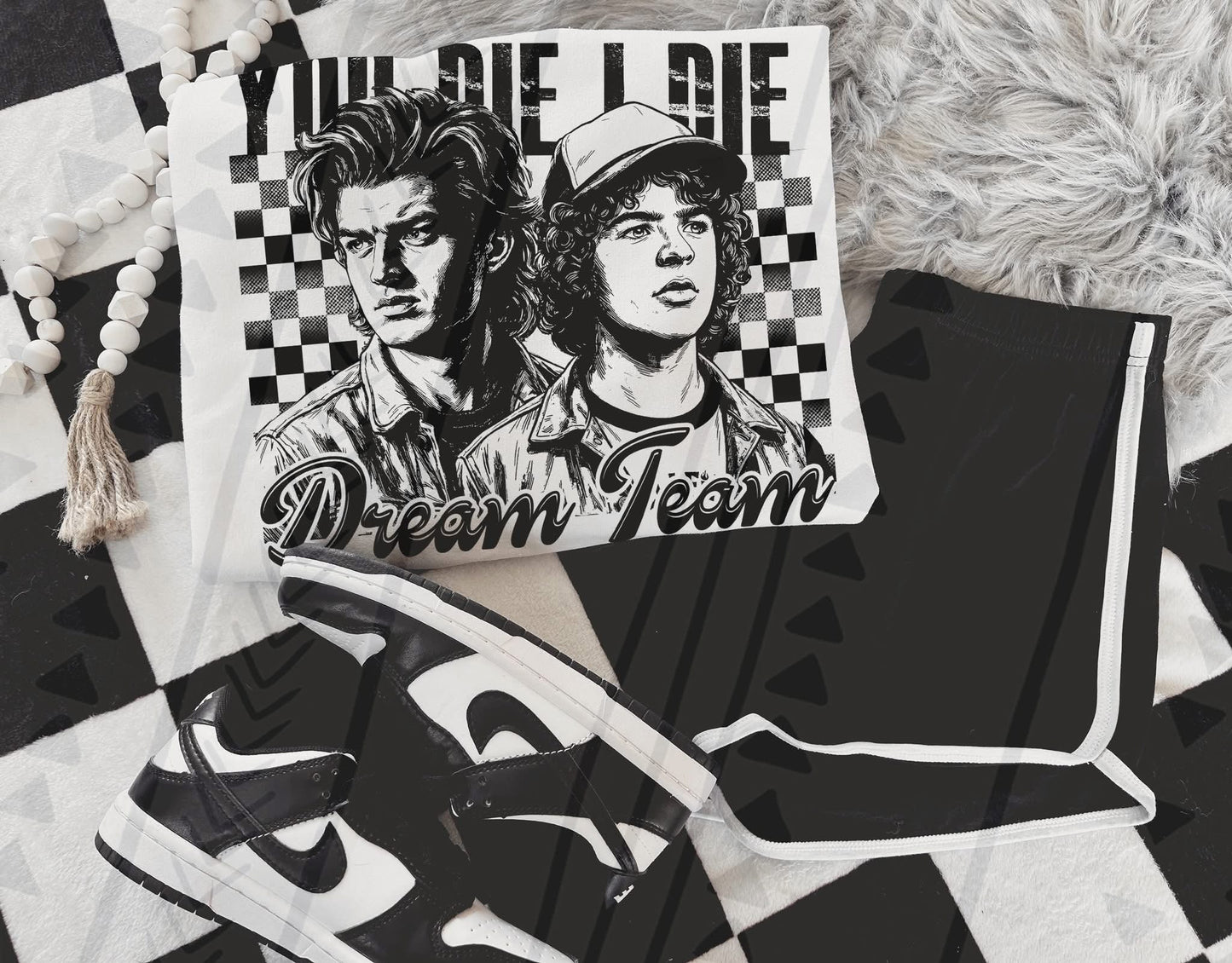 ST You Die I Die Shirt – TV Series Fan Graphic Tee – Unisex DTF Print – Youth & Adult Sizes