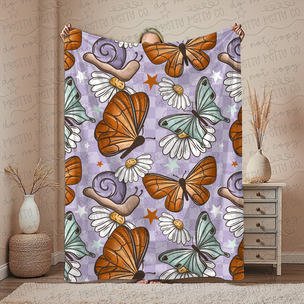 Slow Down Blanket – 50x60” Cozy Throw for Teens & Adults | Relaxing Inspirational Boutique Blanket