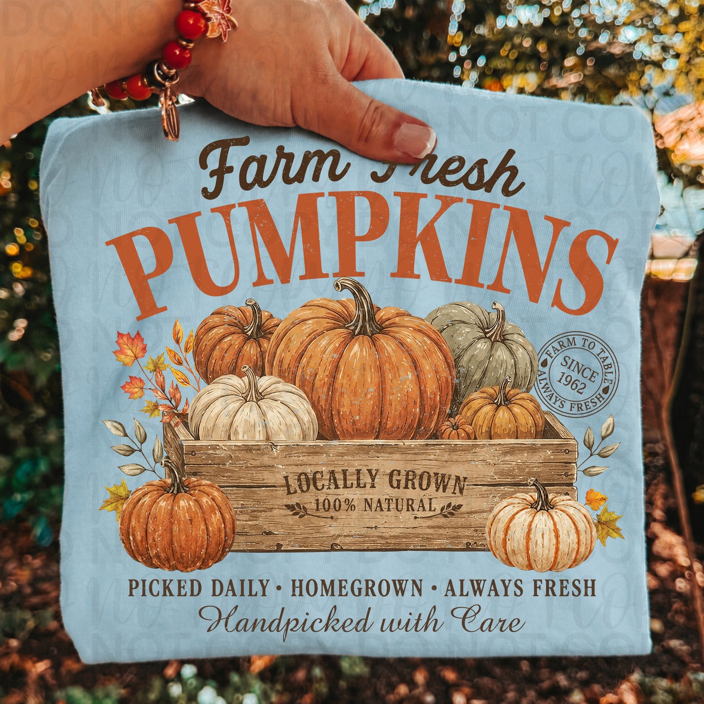 Farm Fresh Pumpkins Shirt | Vintage Fall Pumpkin Graphic Tee | Autumn Harvest T-Shirt | Rustic Farmhouse Fall Apparel