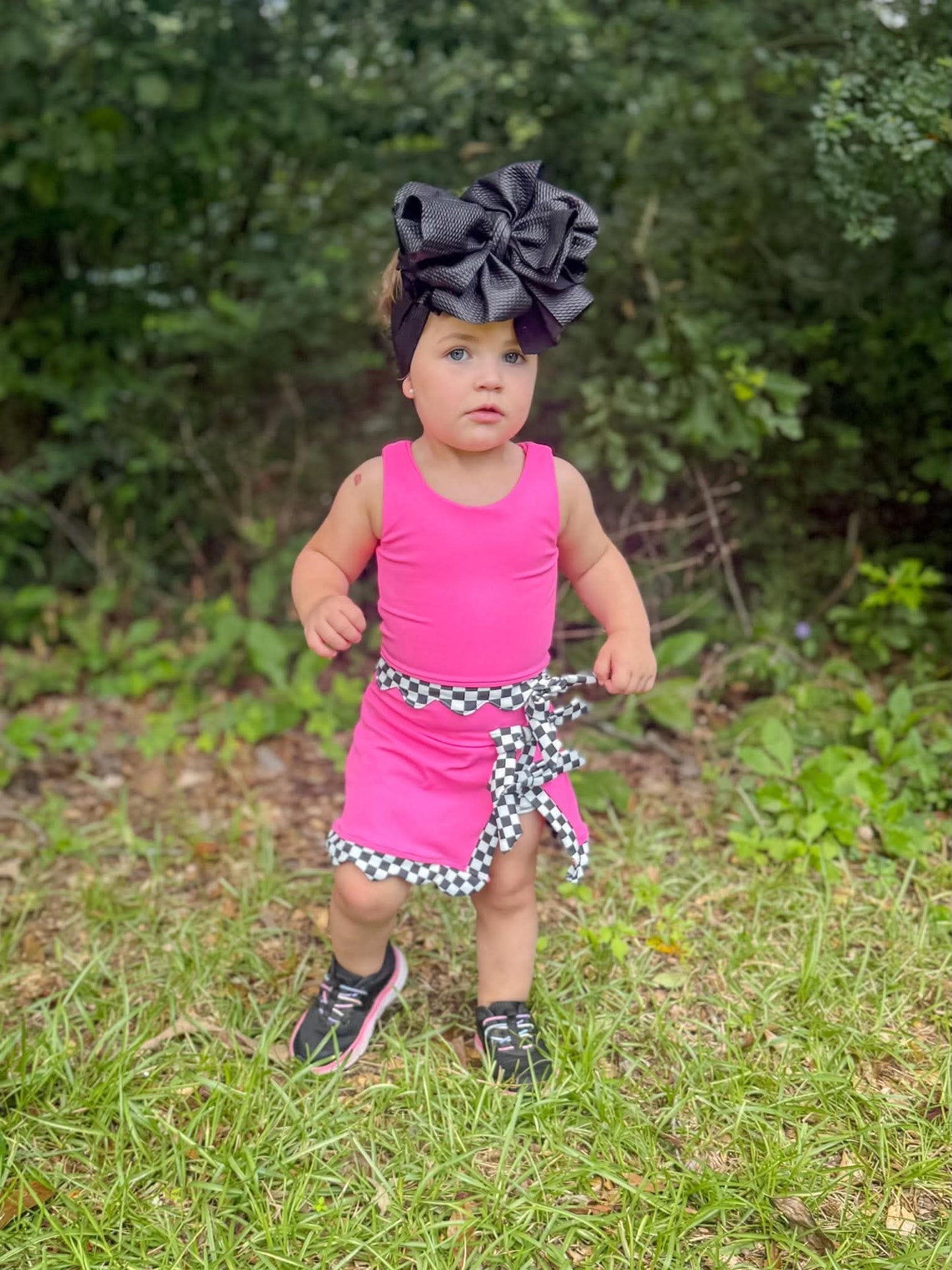 Checkered Chic Yoga Set (Mommy And Me)