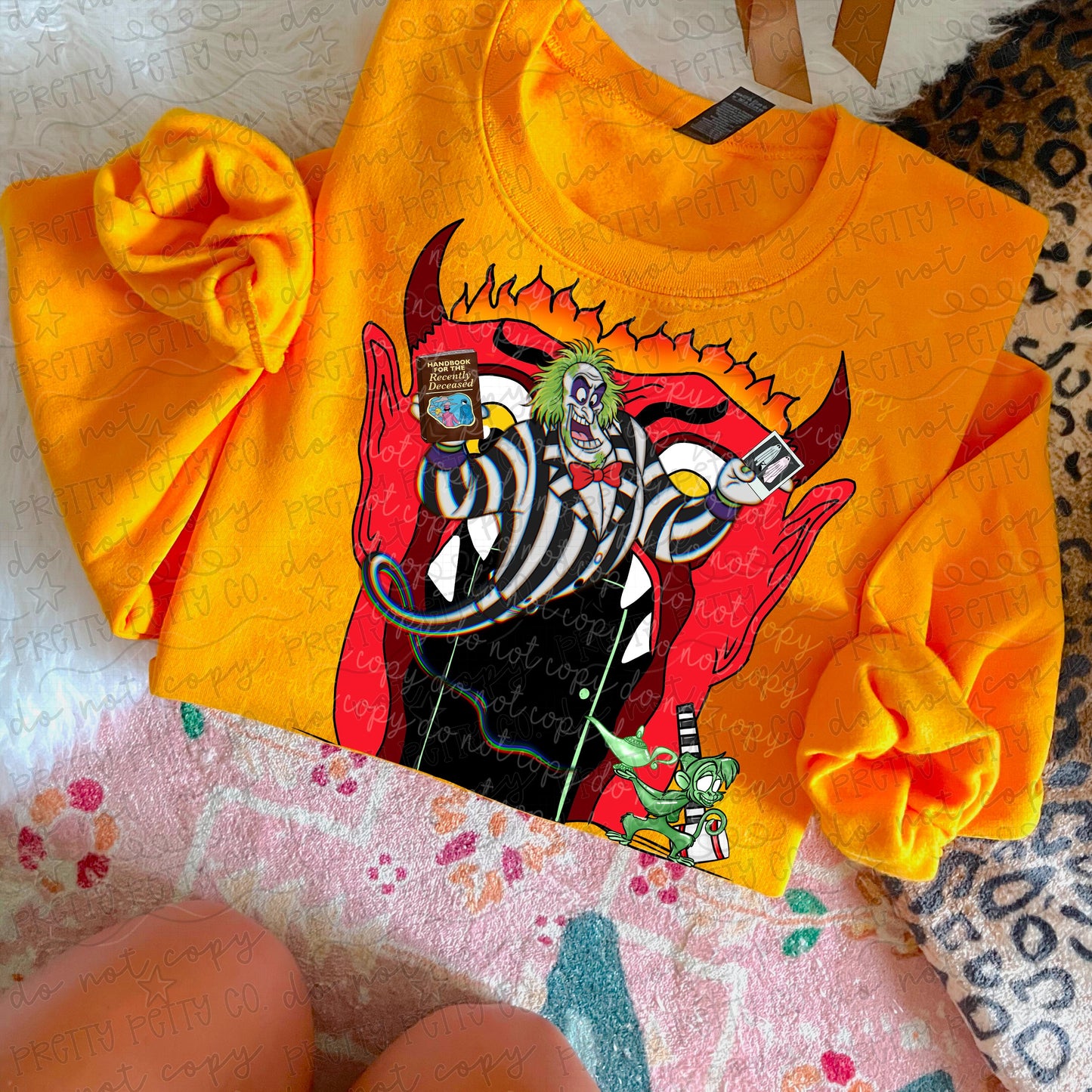 After Dark Ghost Shirt | Spooky Ghost Graphic Tee | Halloween Beetle Inspired Shirt for Women