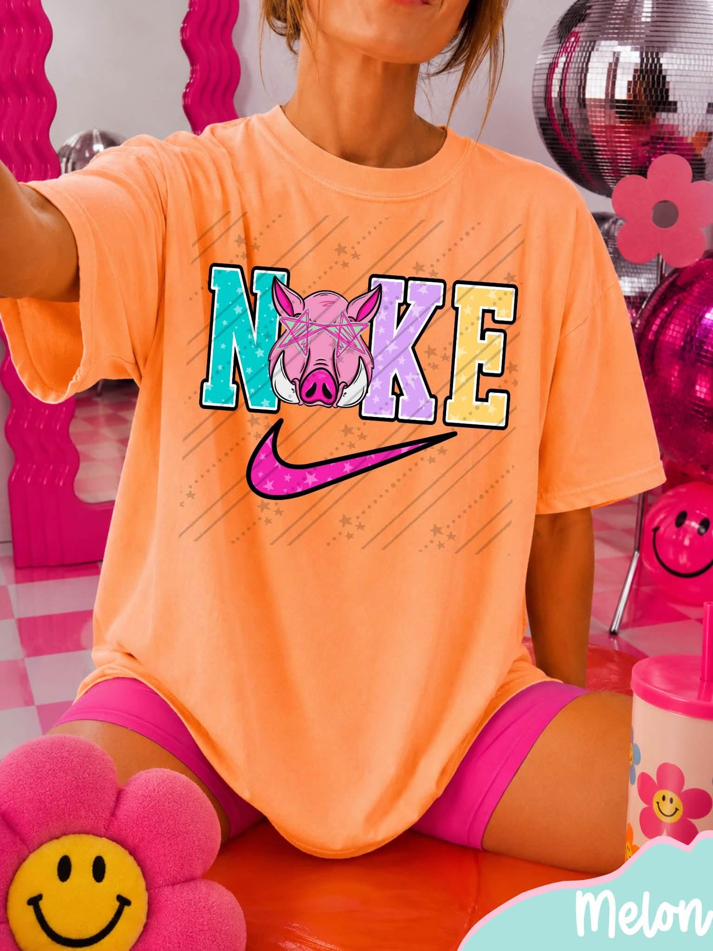 Swoosh Mascot Shirt | School Spirit Tee | Game Day Apparel | Football Season Shirt | Custom Mascot Tee
