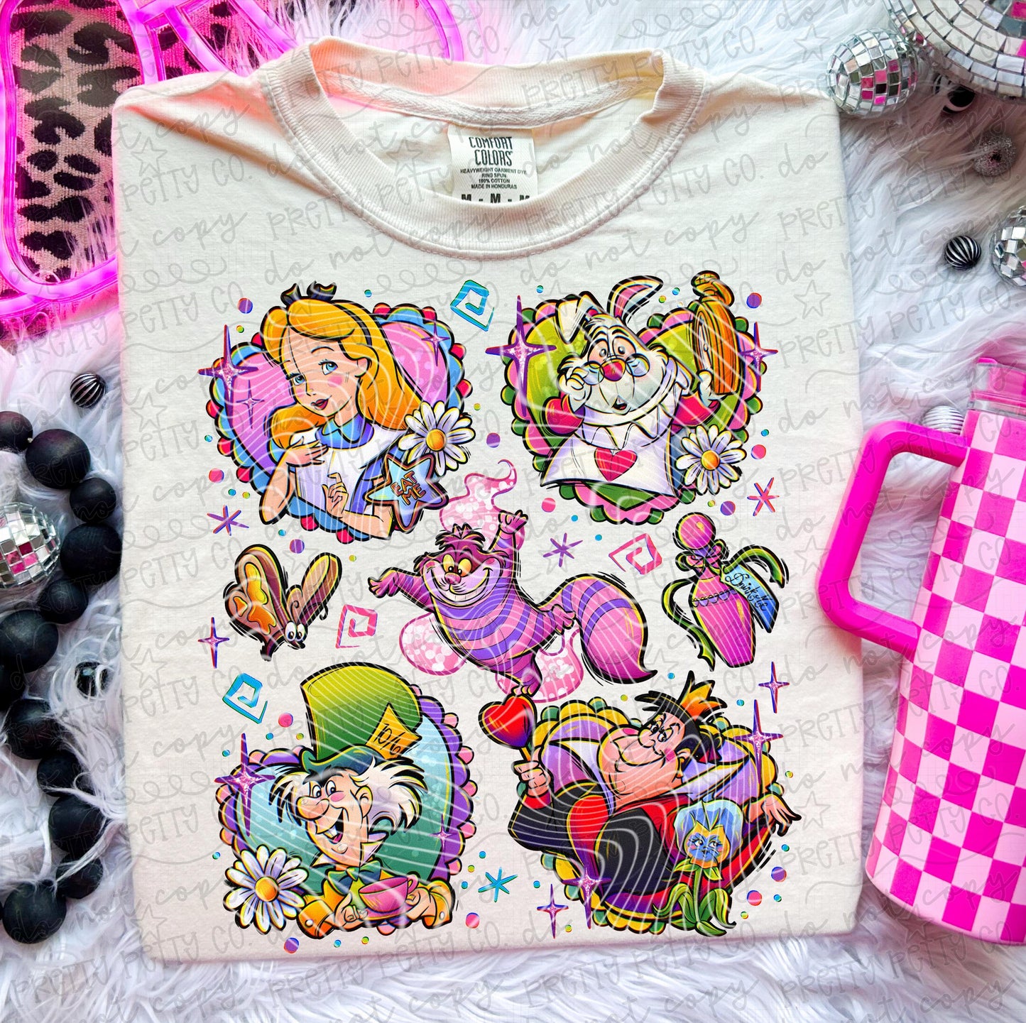 Mad Tea Party Inspired Tee | Vintage Fantasy Graphic T-Shirt