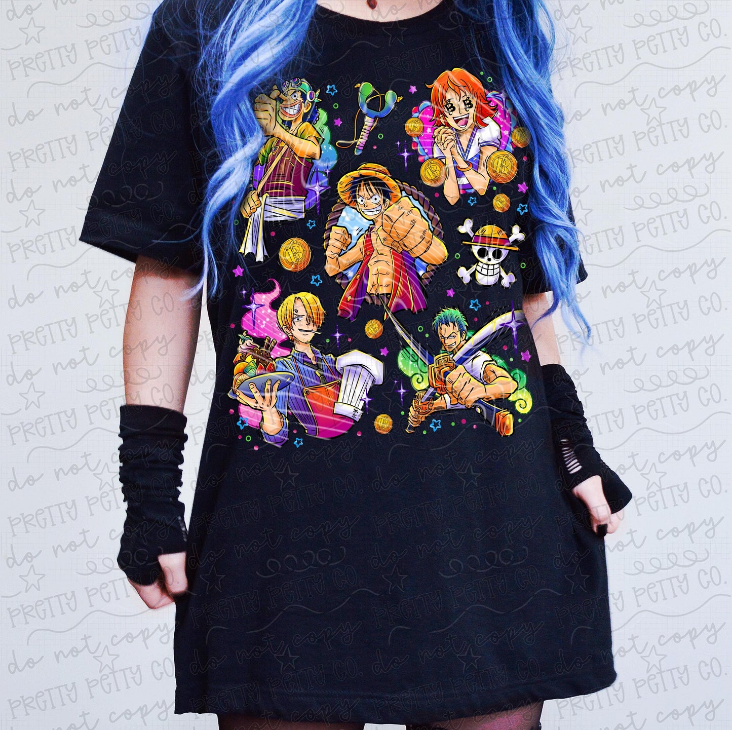 One Piece Anime Graphic Tee | Vintage Pirate Anime Shirt | Straw Hat Inspired Unisex Manga Tee