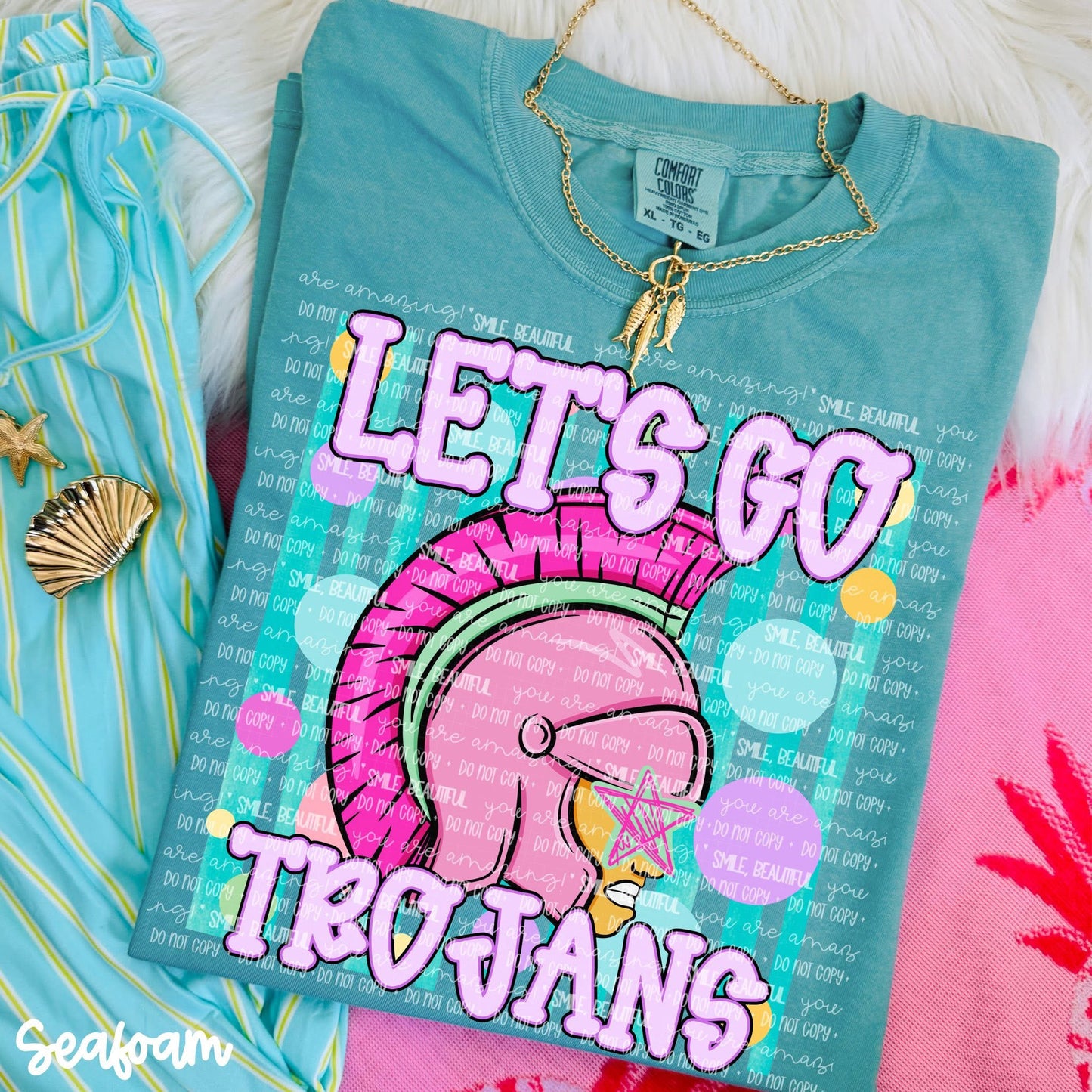 Let's Go Spirit Tee | School Spirit Shirt | Game Day Apparel | Football Season Graphic Tee | Pep Rally Shirt