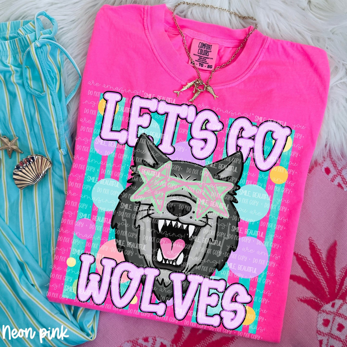 Let's Go Spirit Tee | School Spirit Shirt | Game Day Apparel | Football Season Graphic Tee | Pep Rally Shirt