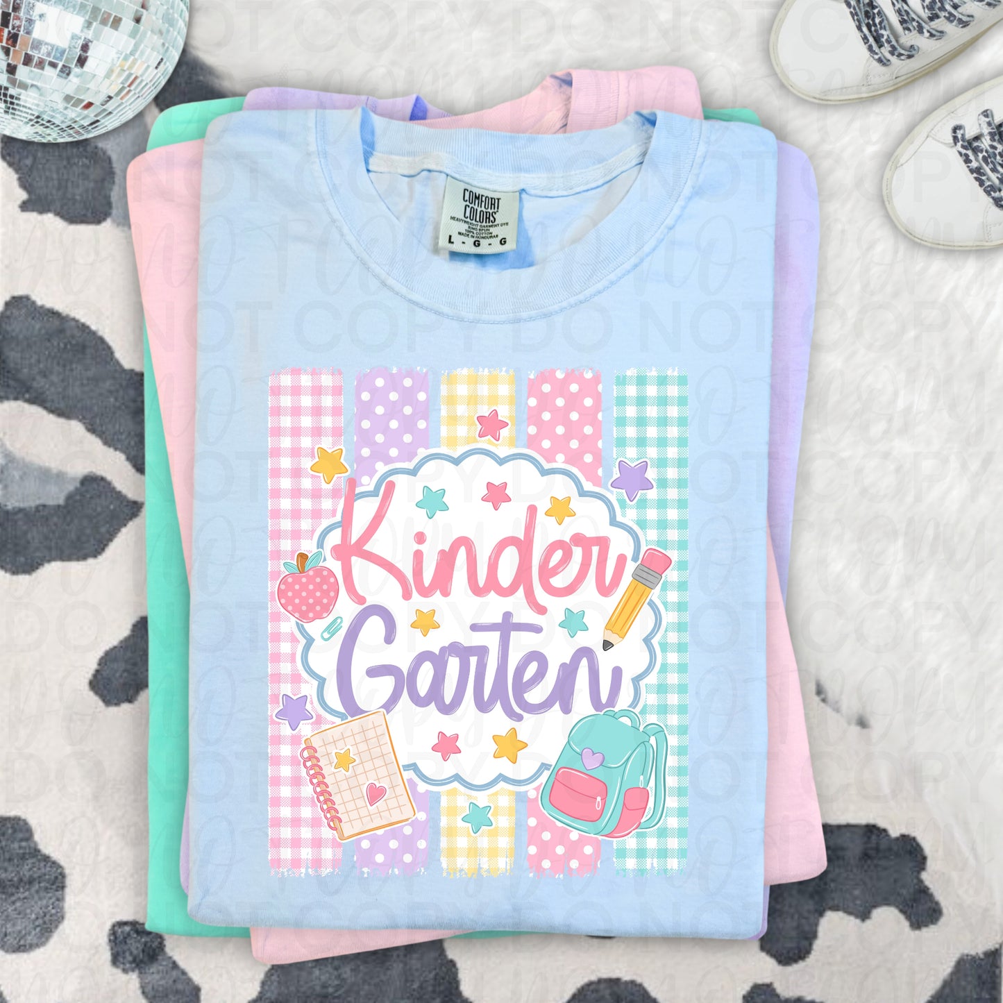 Kindergarten Back to School Shirt | First Day of Kindergarten Teacher & Student Tee