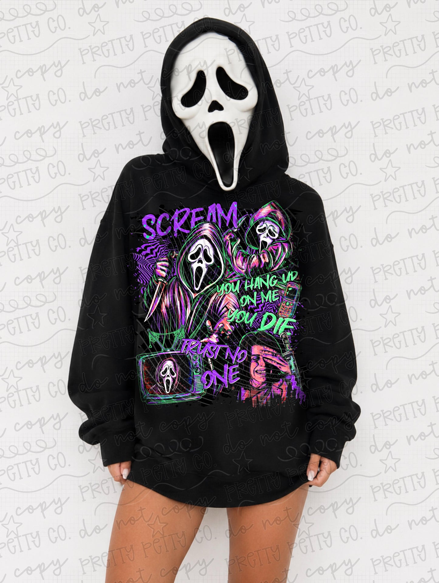 GF Horror Character Graphic Tee | Spooky Halloween Shirt