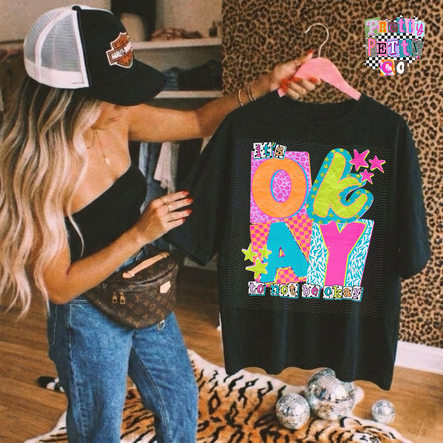 It’s OK to Not Be OK Tee | Mental Health Awareness Shirt | Anxiety Support Graphic Tee