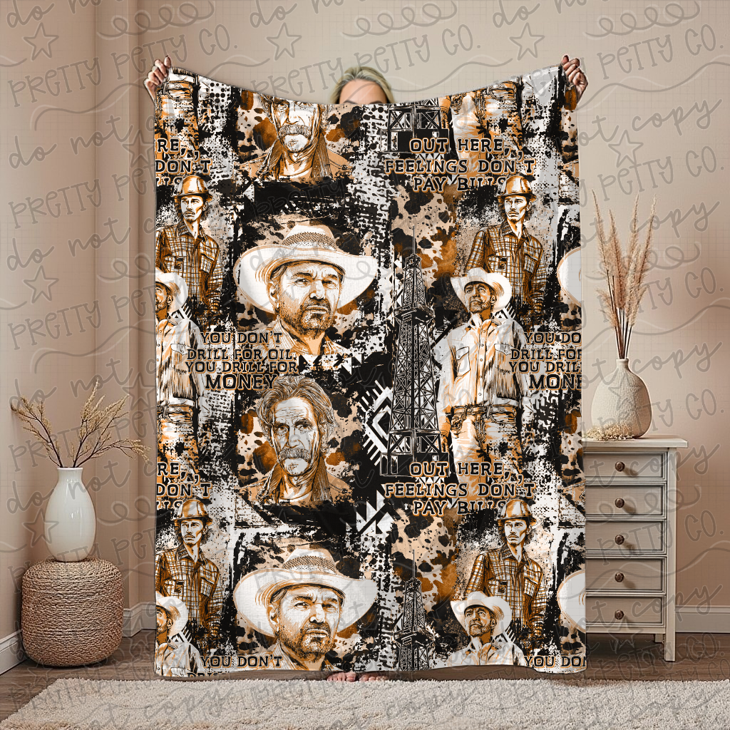 Landman Blanket – Plush Throw, Soft Cozy Fan Blanket, Exclusive Limited Edition