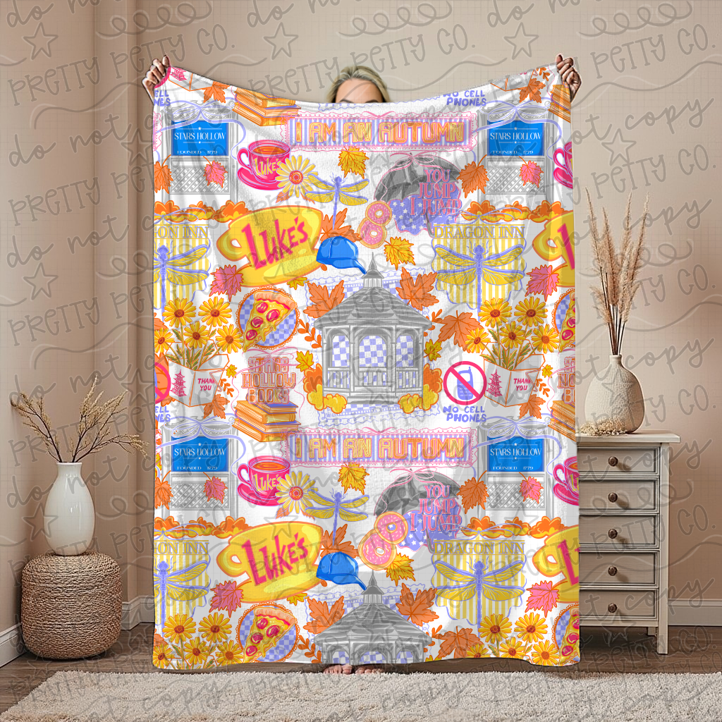 Gilmore Girls Fan Blanket – Plush Throw, Soft Cozy Blanket