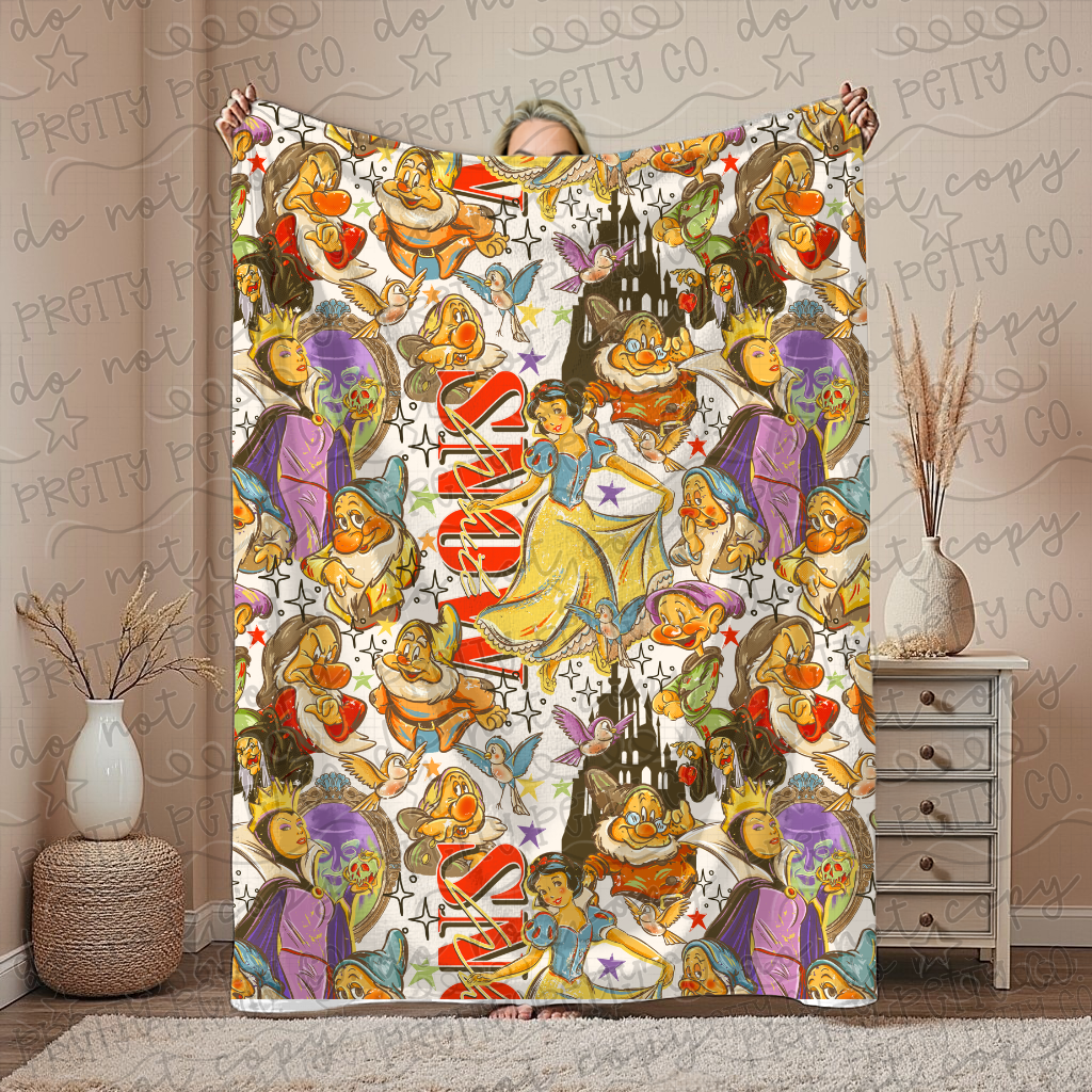 Soft Princess Blanket – Plush Cozy Throw, Perfect for Princess Lovers & Collectors