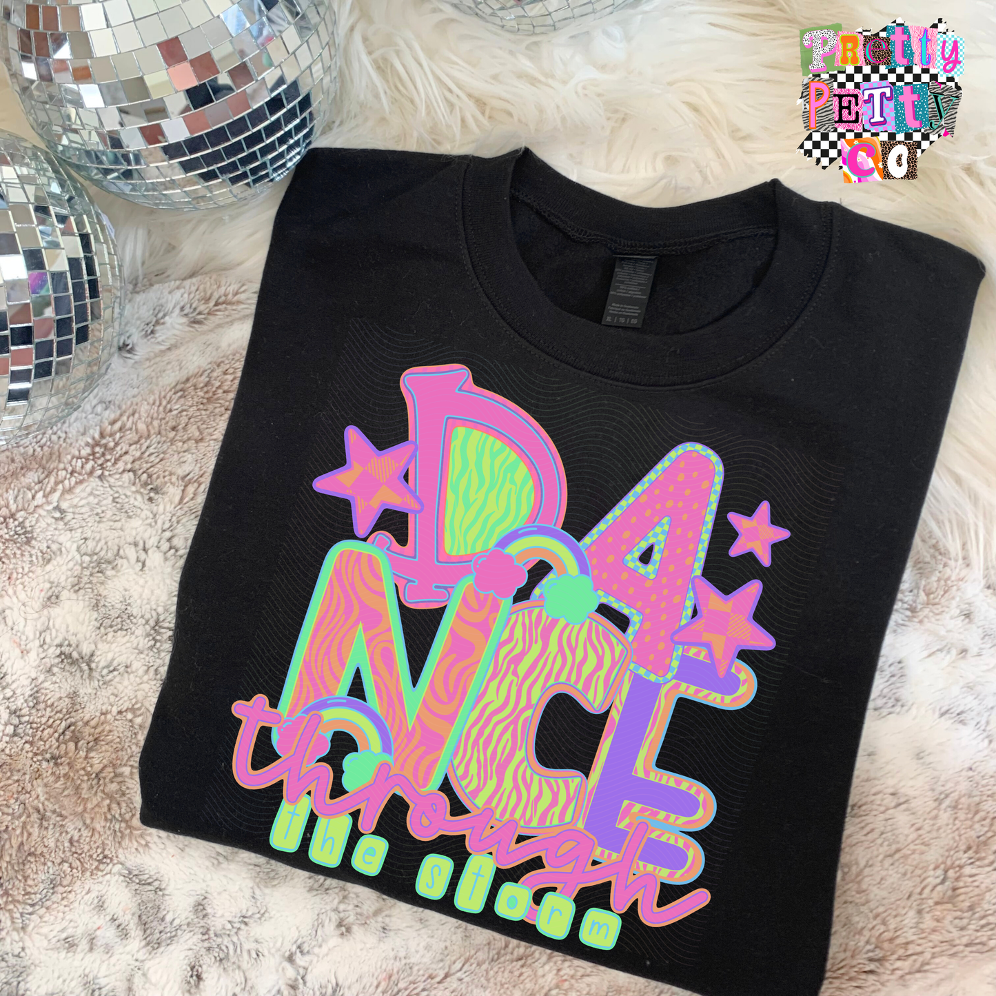 Dance Through the Storm Tee | Mental Health Awareness Shirt | Resilience & Strength Graphic Tee