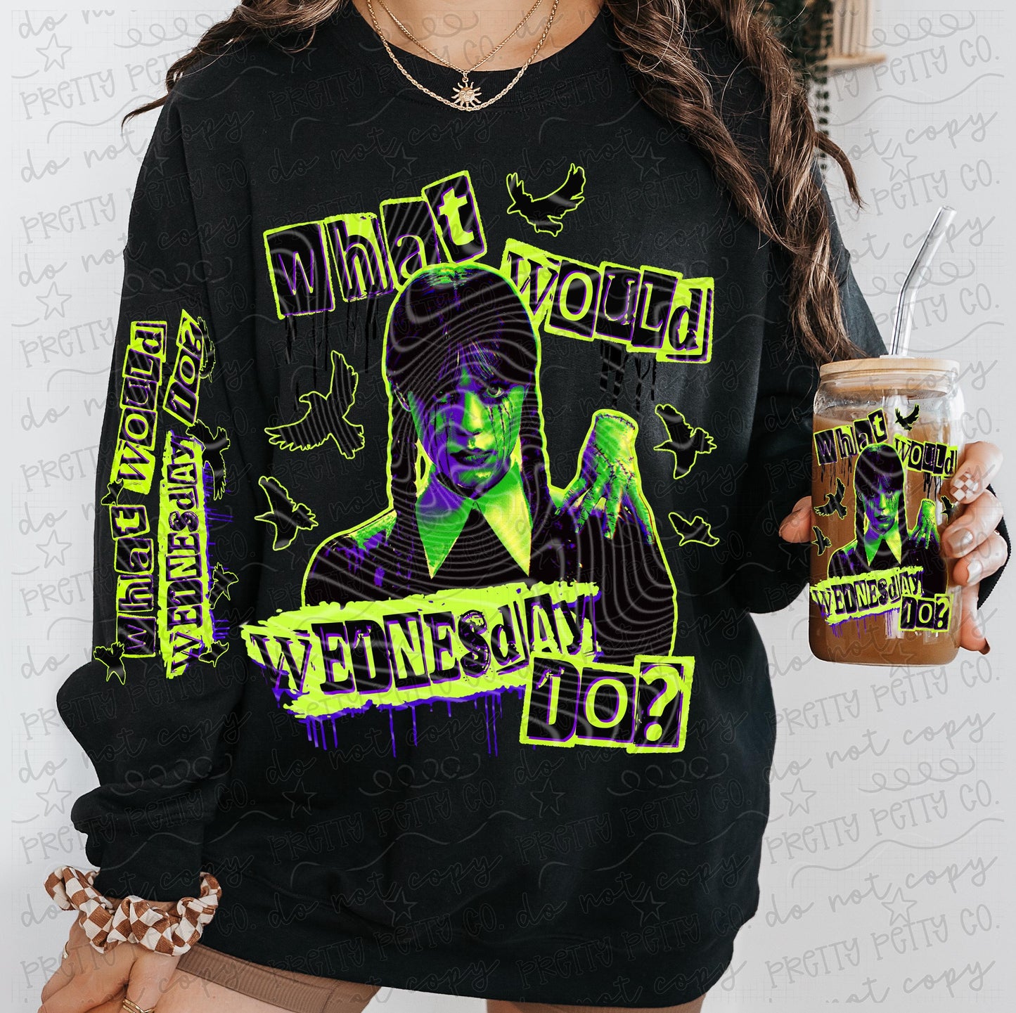 WWWD Spooky Graphic Tee | Gothic Creepy Cute Shirt | Dark Whimsy Apparel