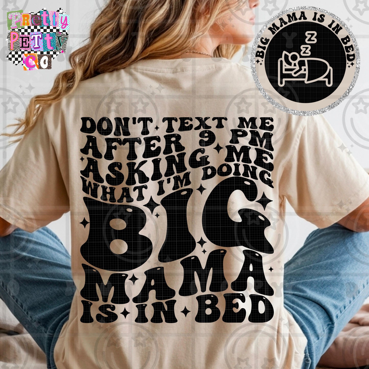 Don’t Text Me After 9PM Shirt | Funny Sarcastic Graphic Tee | Petty Mom Humor T-Shirt