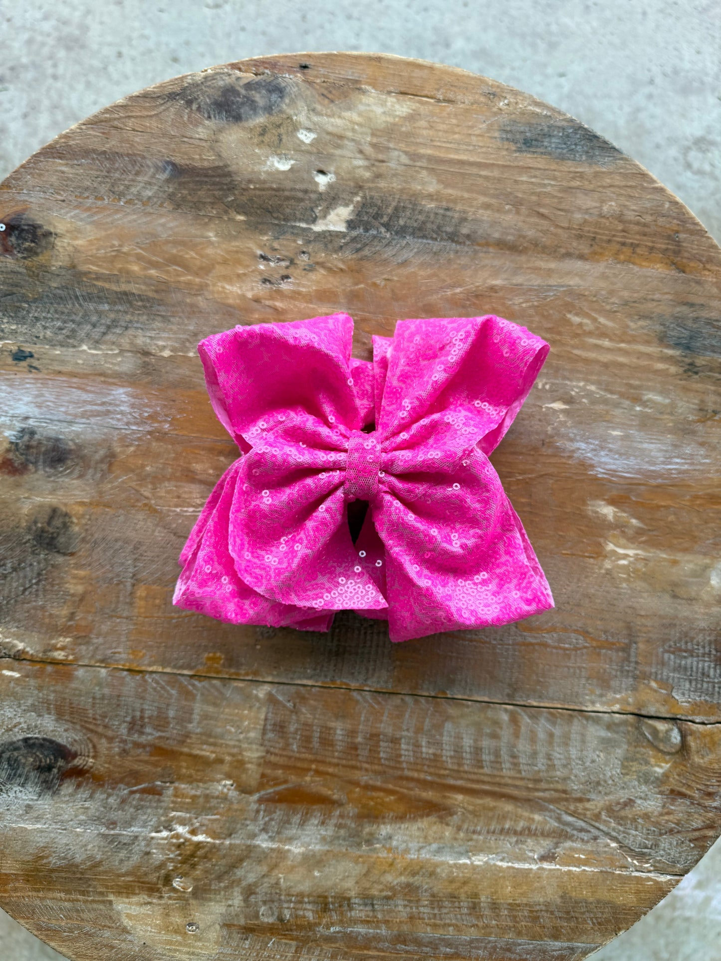 Sequin 7 inch bows (FINAL SALE)