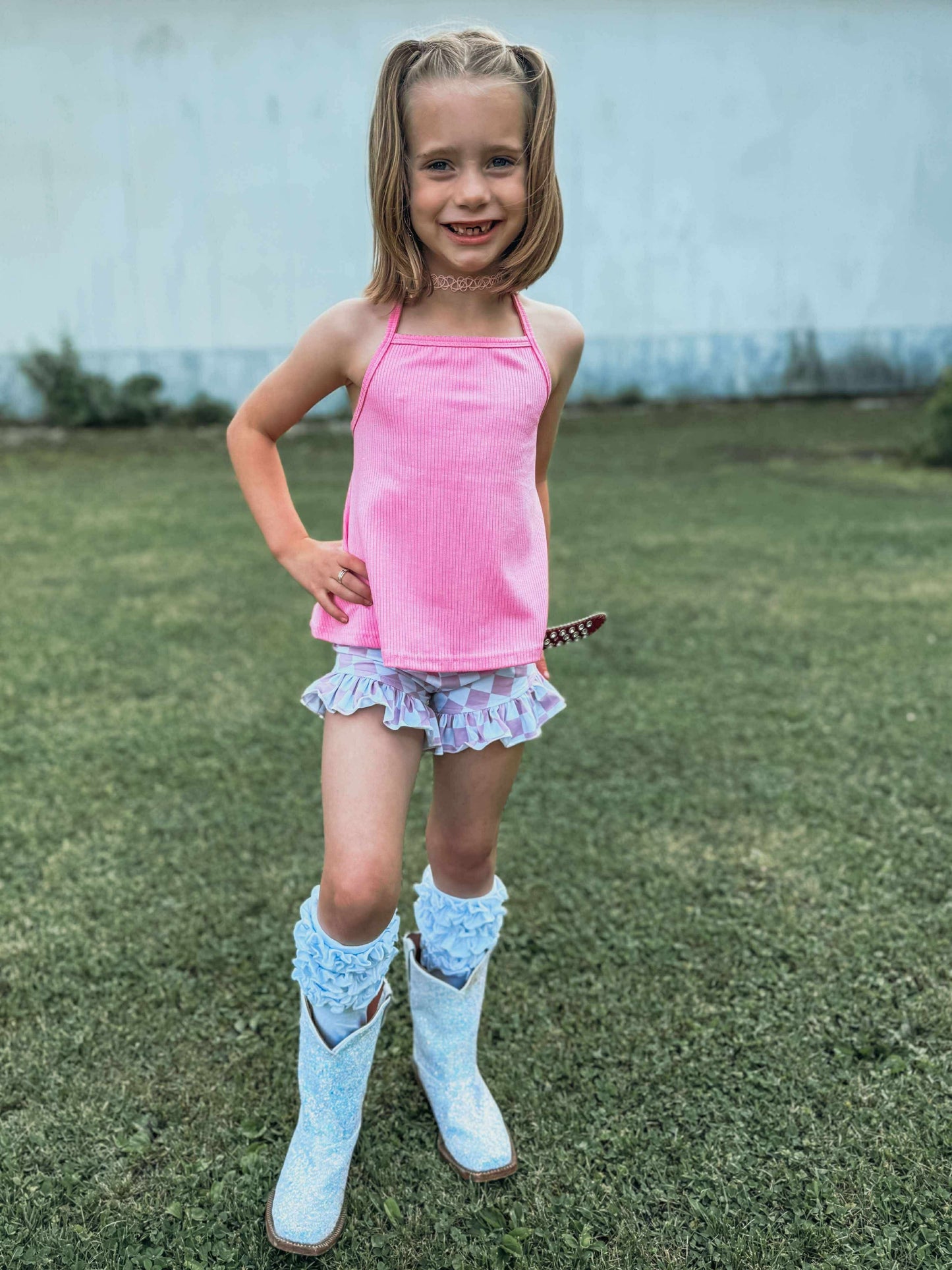 Newborn Ballerina Pink Swing Top (FINAL SALE)