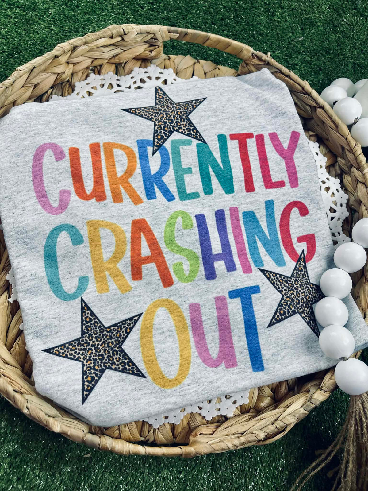 Currently Crashing Out (Gildan Tee) - Pretty Petty Co