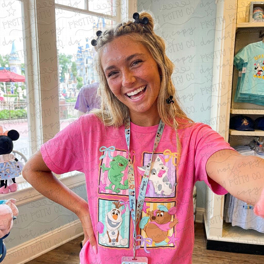 Fairytale Friends Magical Vacation Tee | Princess Sidekicks Magic Shirt | Castle Theme Park Tee