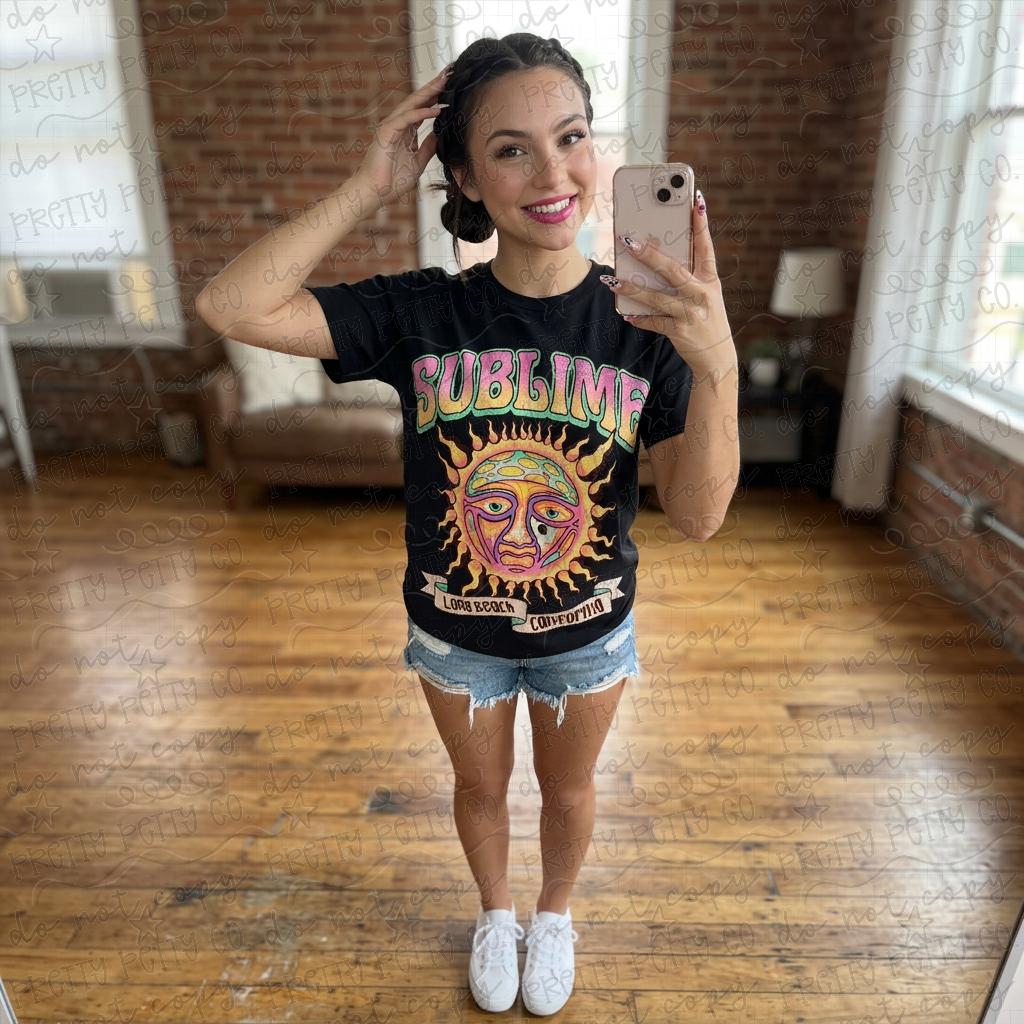 Vintage 90s Beach Punk Tee | Retro Reggae Rock Inspired Graphic Shirt | California Surf Music Style T-Shirt - Pretty Petty Co