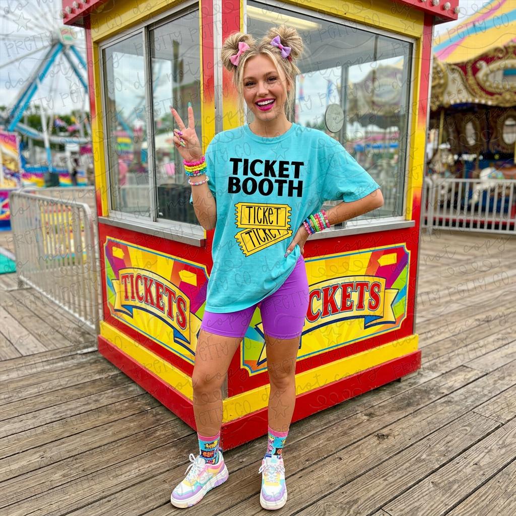 Let’s Go To The Carnival | Colorful Comfort Colors Carnival Graphic Tees - Pretty Petty Co