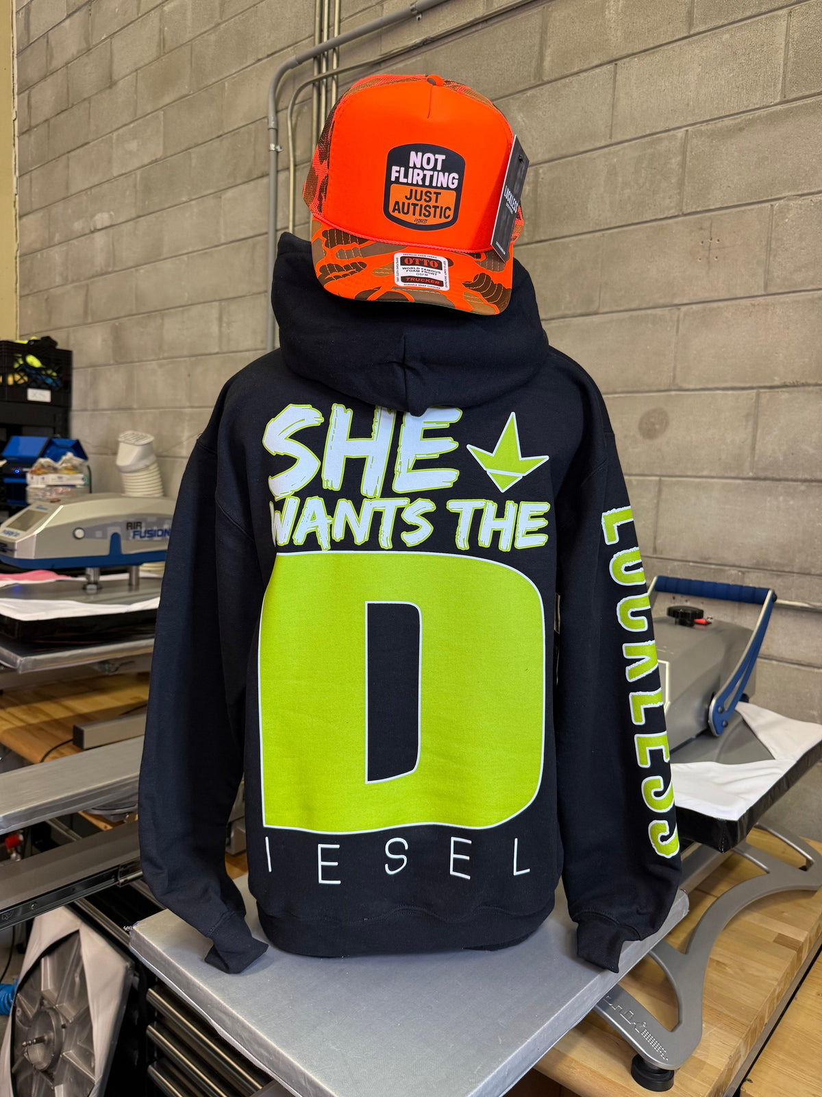 She Wants the Diesel | Hoodie - Pretty Petty Co