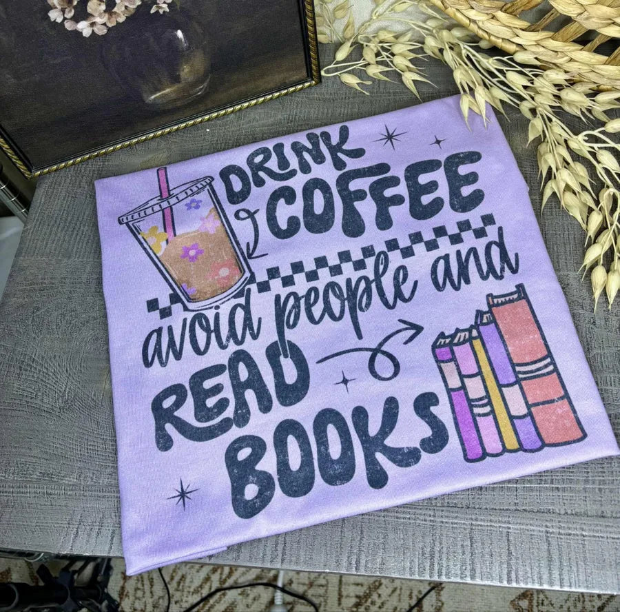 Drink Coffee Avoid People (Gildan Tee) - Pretty Petty Co