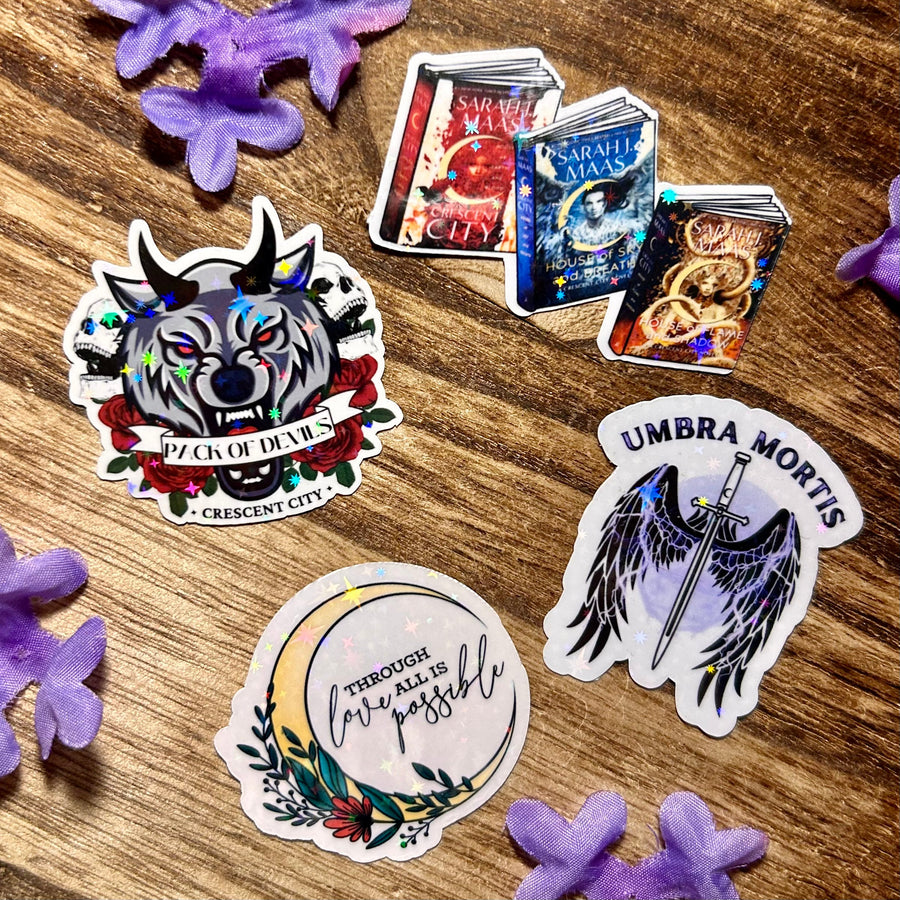 Crescent City Mini Sticker Bundle - Pretty Petty Co
