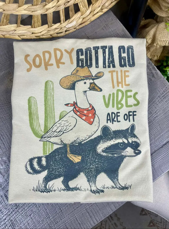 Sorry Gotta Go (Gildan Tee) - Pretty Petty Co