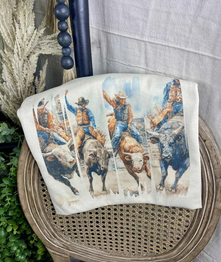 Bull rider (Gildan Tee) - Pretty Petty Co