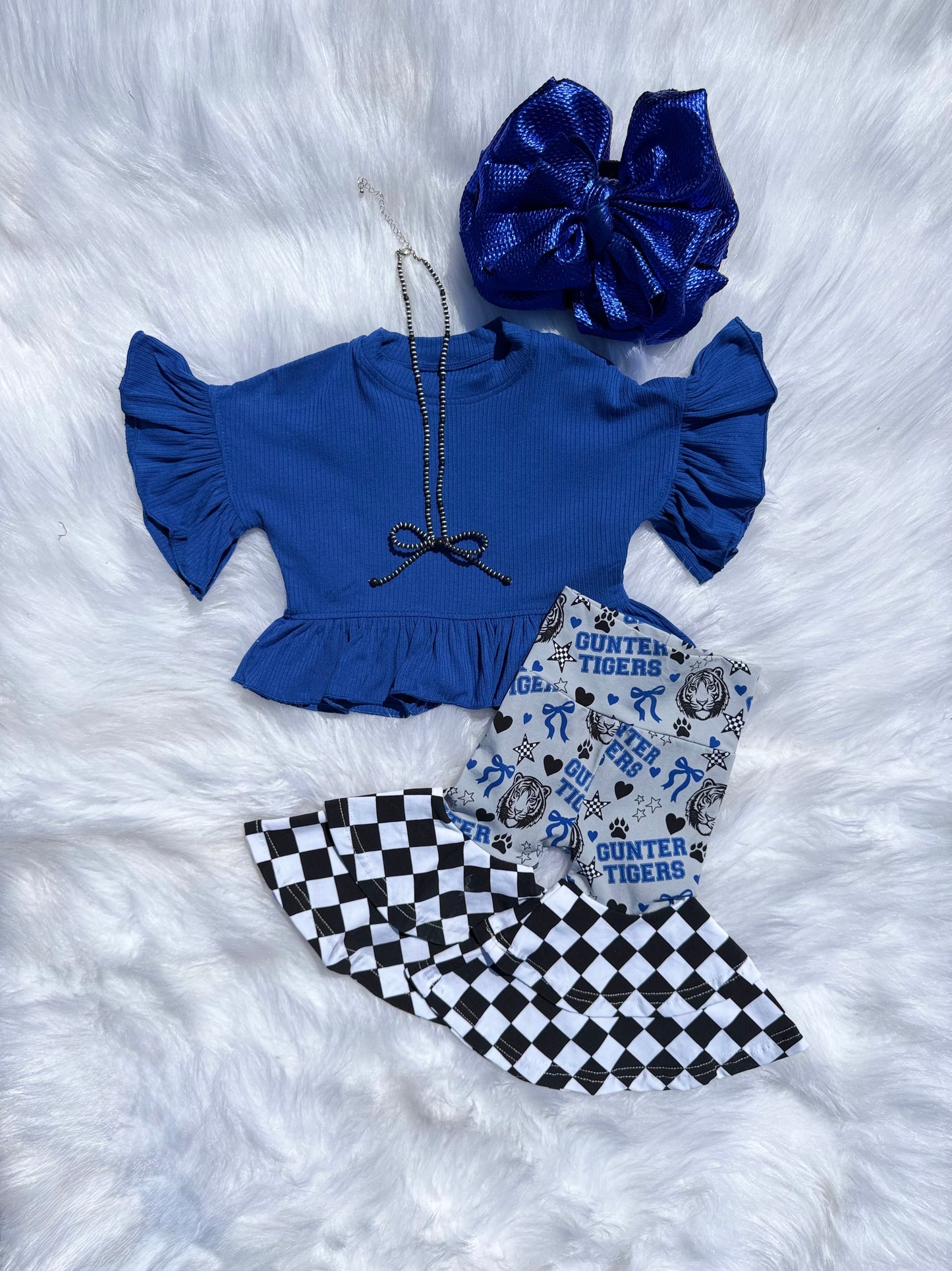 Gunter Tigers Double Bell Bottoms (FINAL SALE)