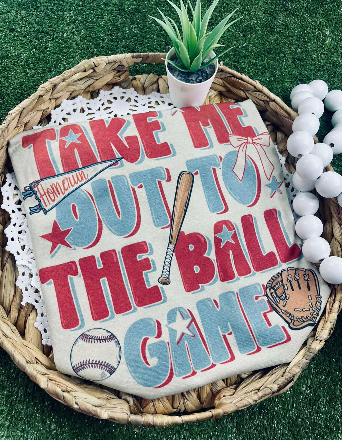 Take me out to the Ball Game (Gildan Tee) - Pretty Petty Co