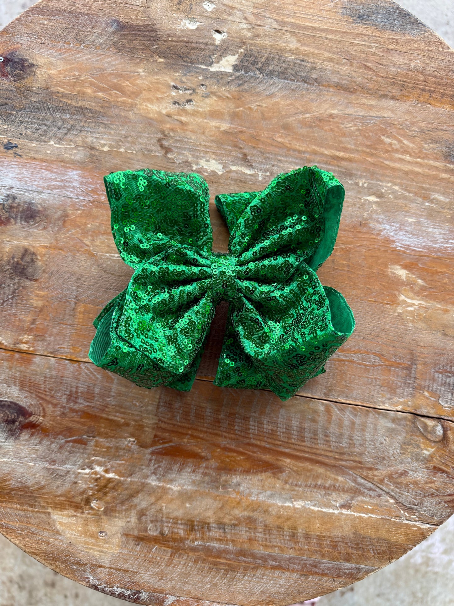 Sequin 7 inch bows (FINAL SALE)