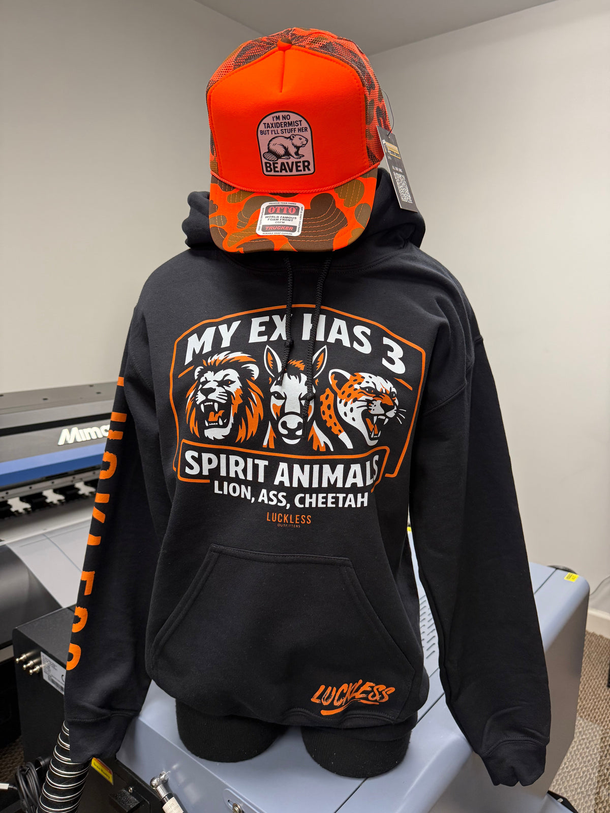 My Ex Has 3 Spirit Animals Hoodie - Pretty Petty Co
