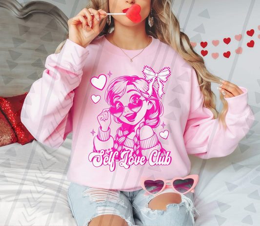 Princesses Say Self Love Club Gildan Graphic Tee – Empowerment & Positive Vibes