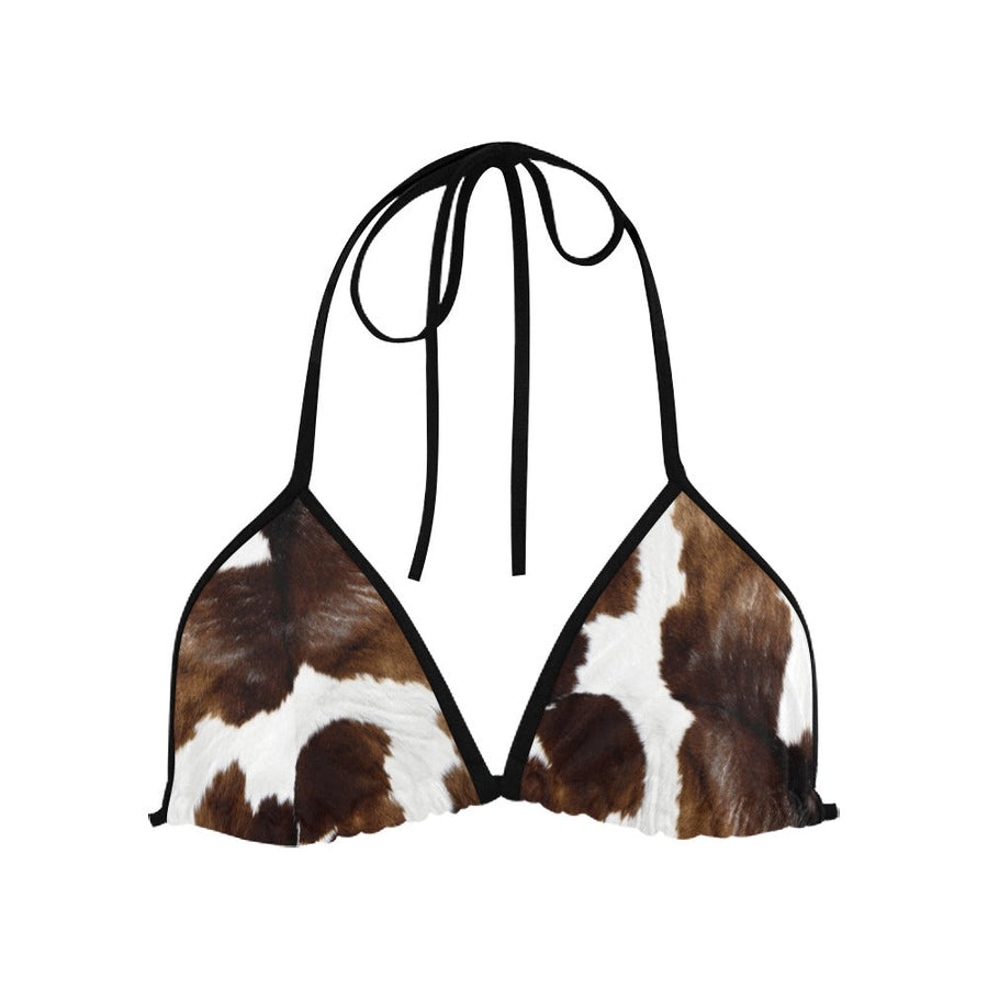 Cow Print Bikini Tops/Bottoms Sold Separately - Pretty Petty Co