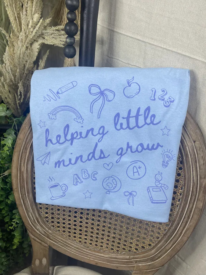 Helping Little Minds Grow (Gildan Tee) - Pretty Petty Co