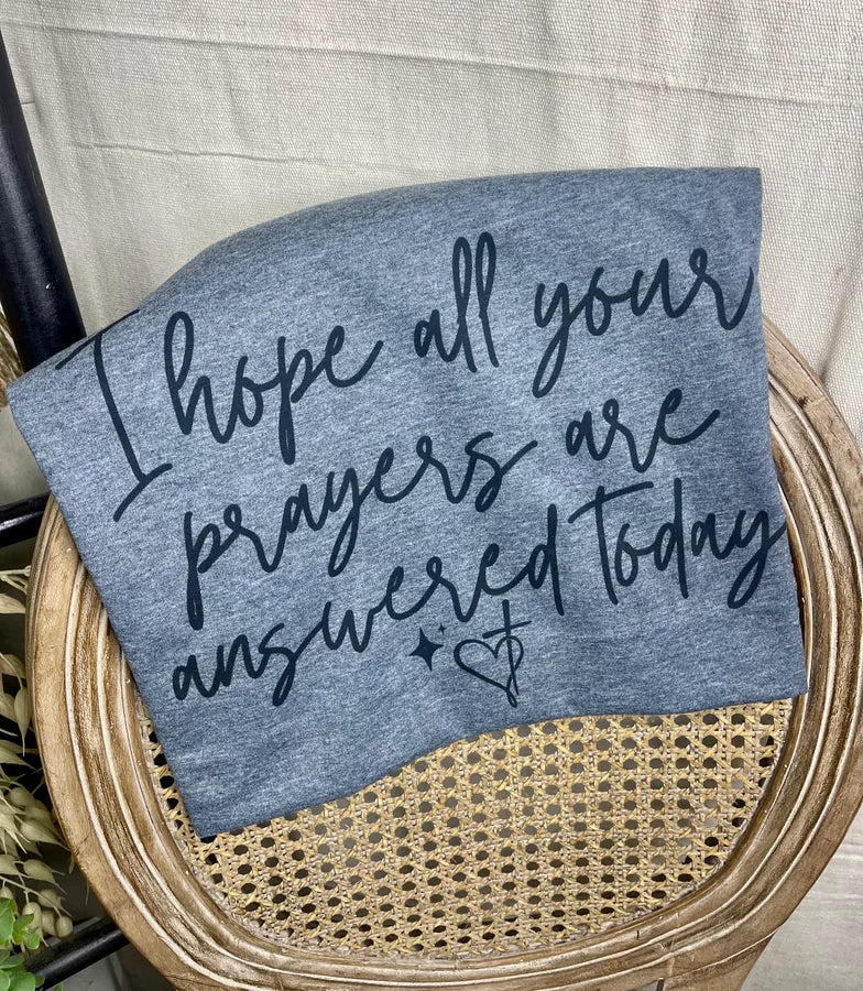 I Hope All Your Prayers are Answered (Gildan Softstyle Tee) - Pretty Petty Co