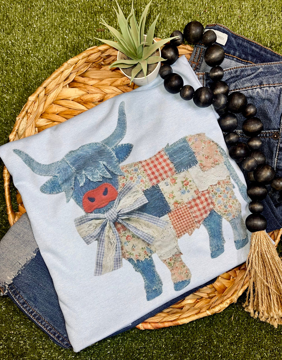 Patchwork Cow - Pretty Petty Co