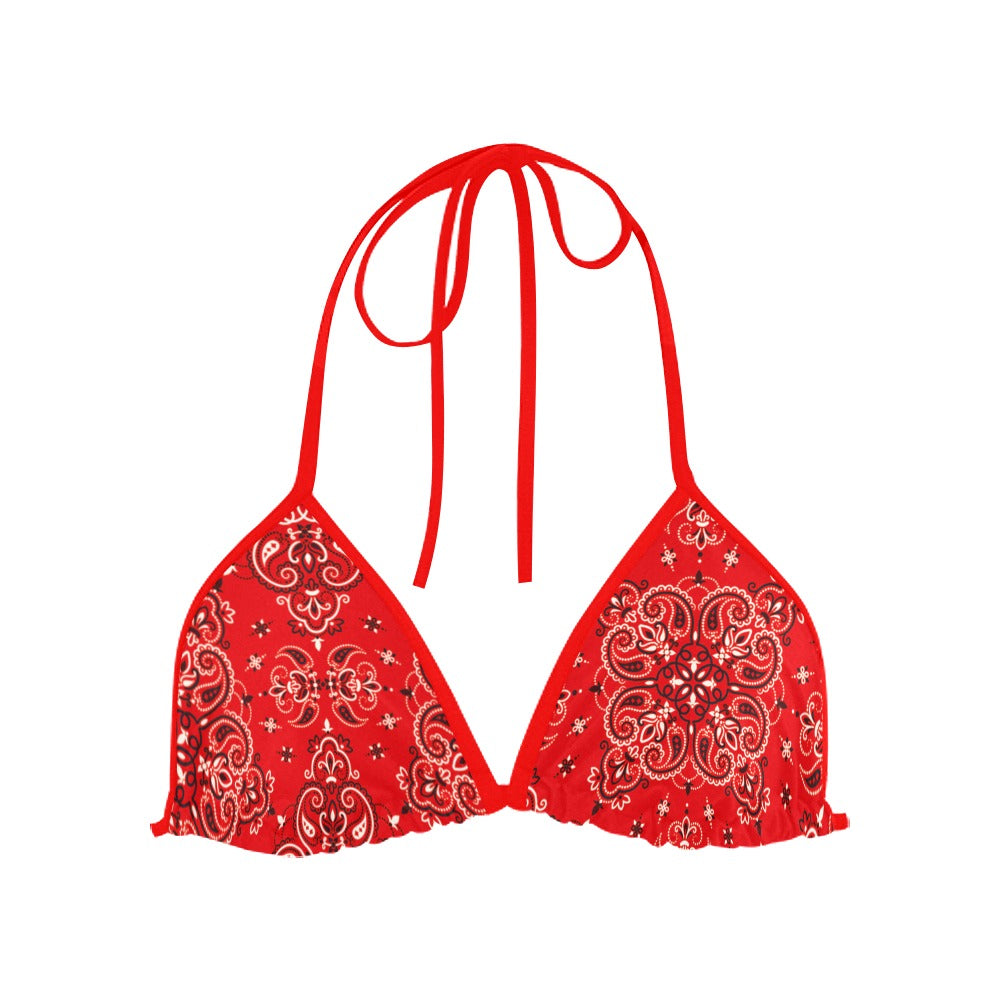Paisley Retro Bikini Top & Bottoms - Pretty Petty Co