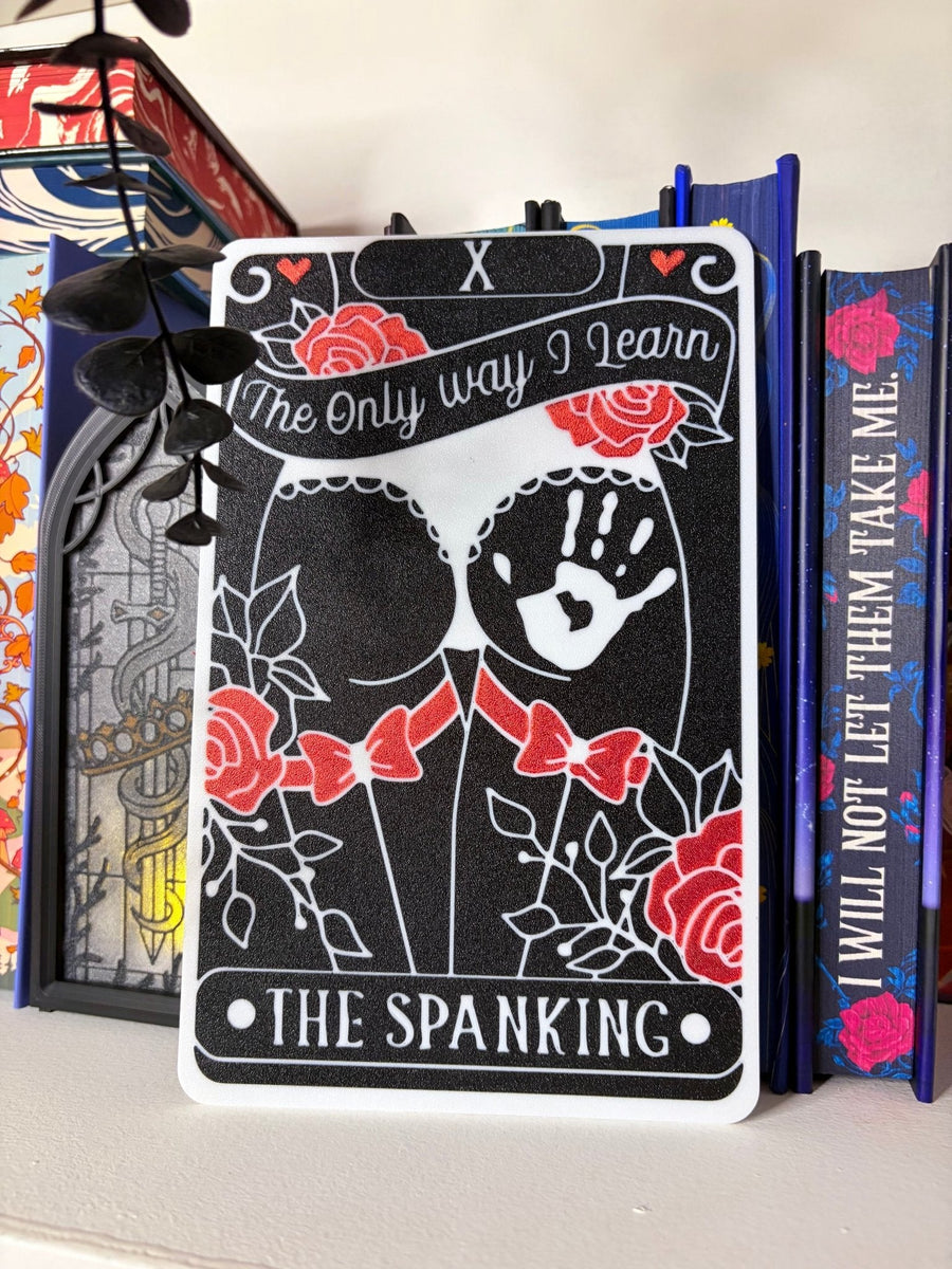 3d Printed Smut Sign "The Spanking" Decor - Pretty Petty Co