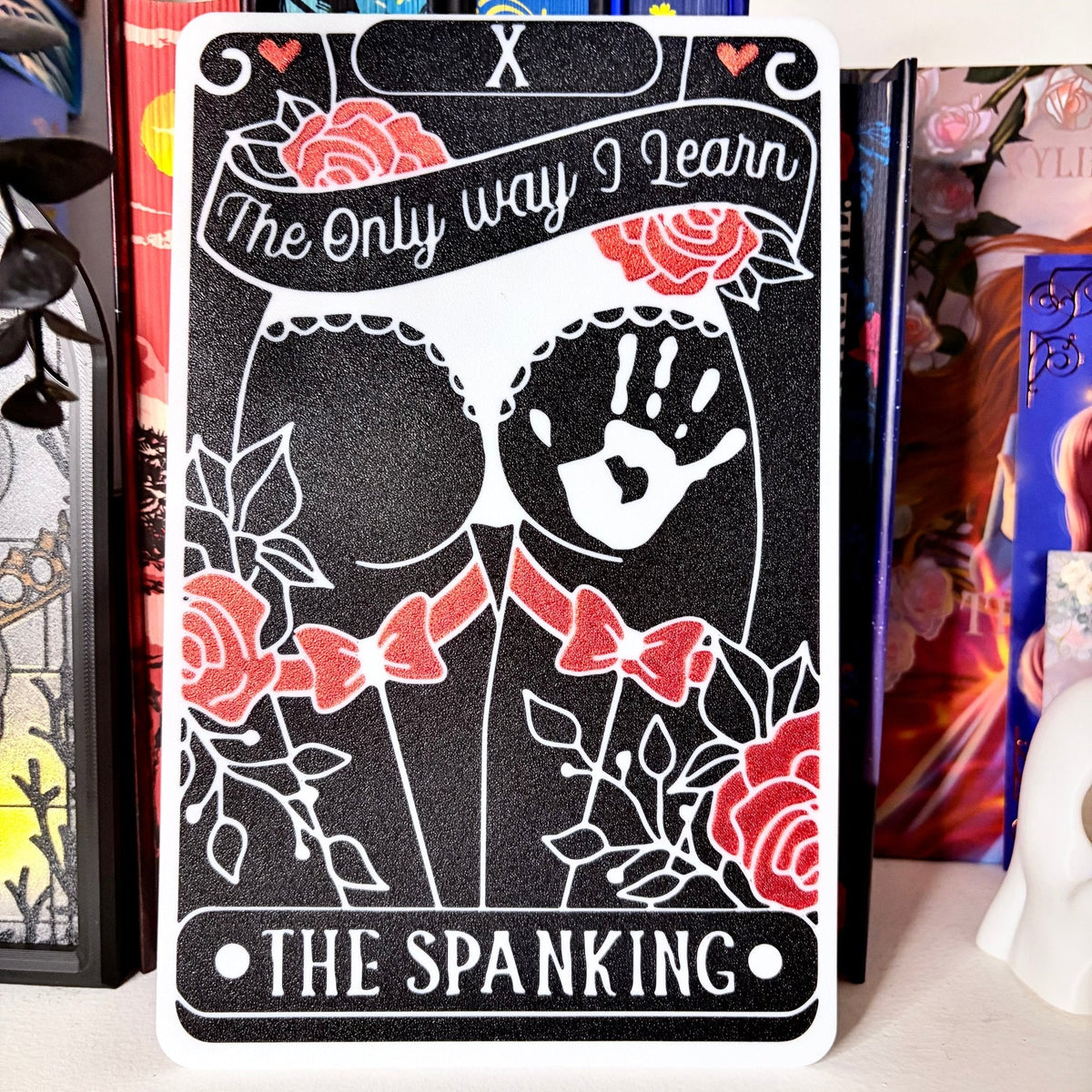 3d Printed Smut Sign "The Spanking" Decor - Pretty Petty Co