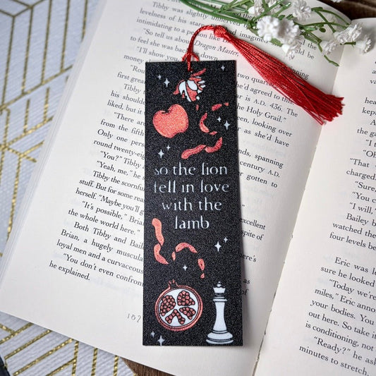 3d Printed so the lion fell in love with the lamb Bookmark